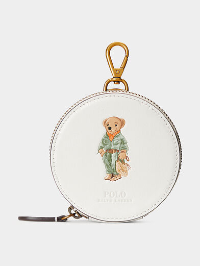 Small round purse with Polo Bear print - 1