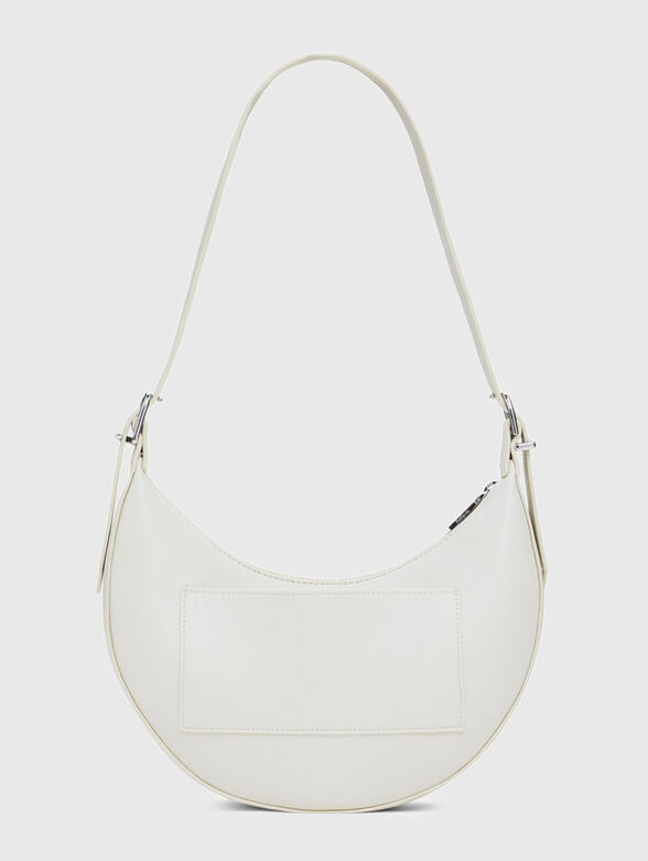 Eco leather hobo bag with perforation - 3