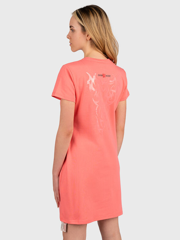 DL010 sports dress with print - 2