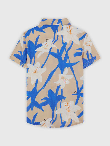 Shirt with floral print - 3