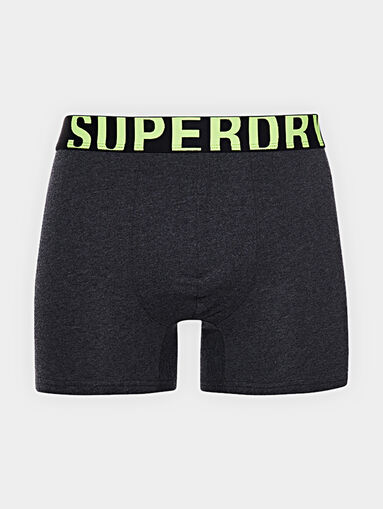 2-pack Boxers with branded logo branding - 5