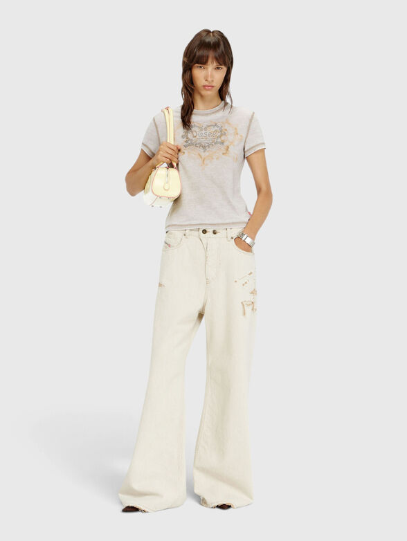 T-shirt with rhinestones - 2