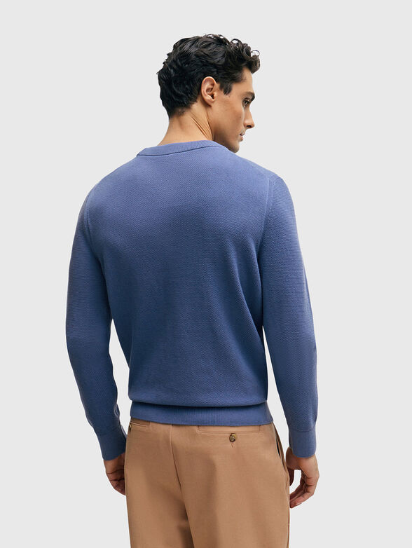 ECAIO sweater in blue  - 3