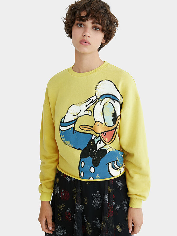 Sweatshirt with Donald Duck print - 1