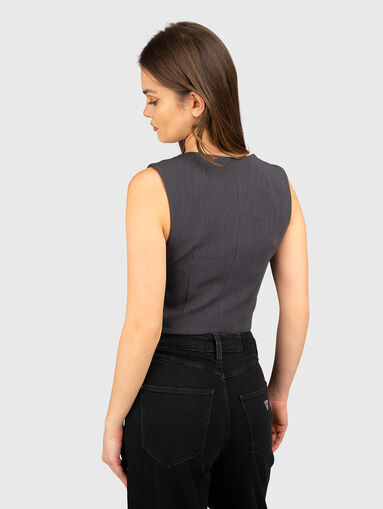 JOANDRA PERFECT Button-Up Vest - 3