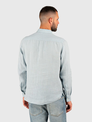 ERMANN long sleeved linen shirt - 3