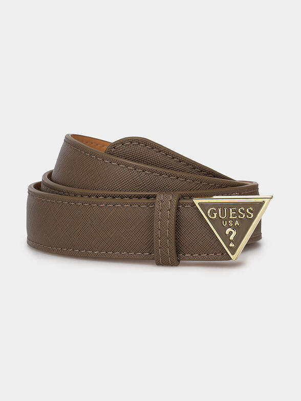 Belt with triangular buckle - 1
