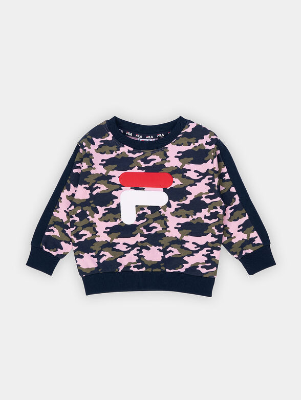 ROSY sweatshirt with camouflage print - 1