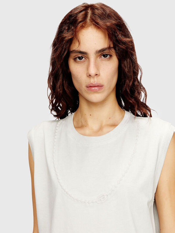 D-EMB cotton mini dress - 3