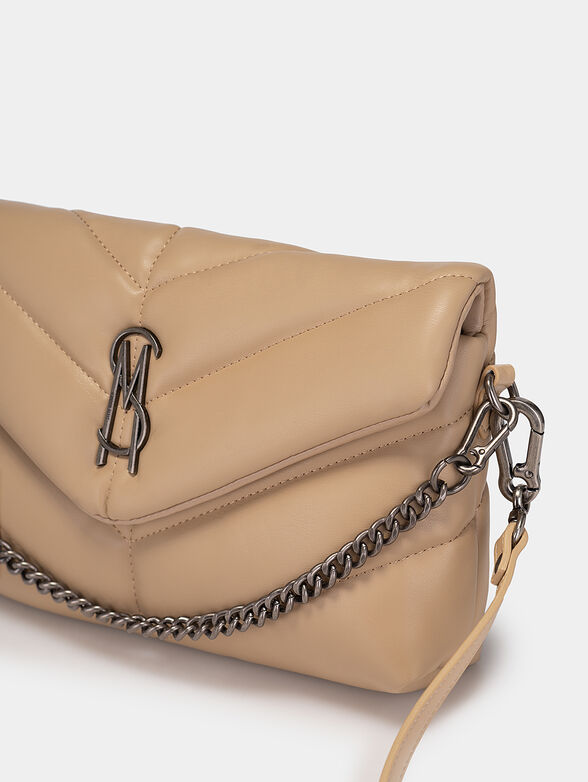 BGALA beige bag with logo accent - 4