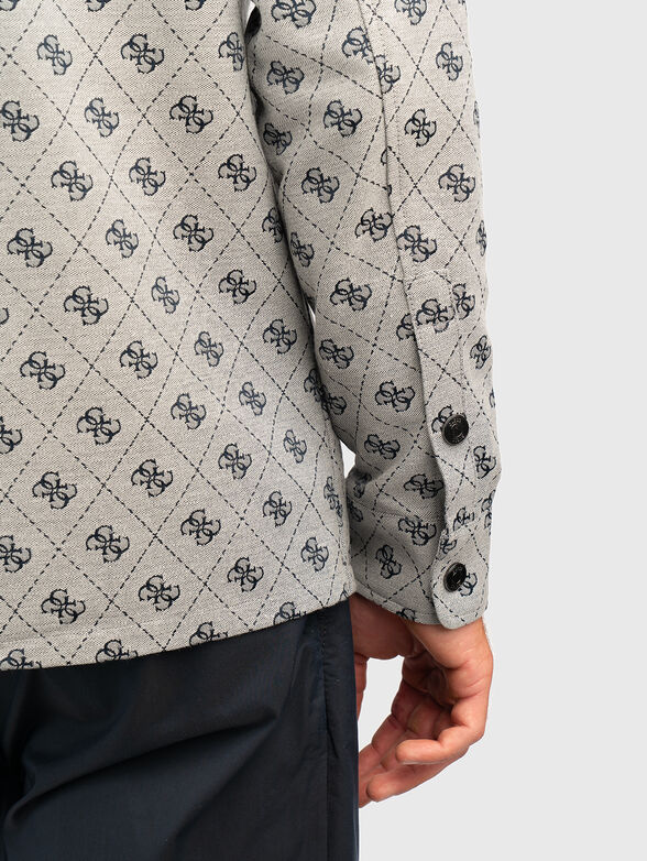Shaket with monogram print - 6