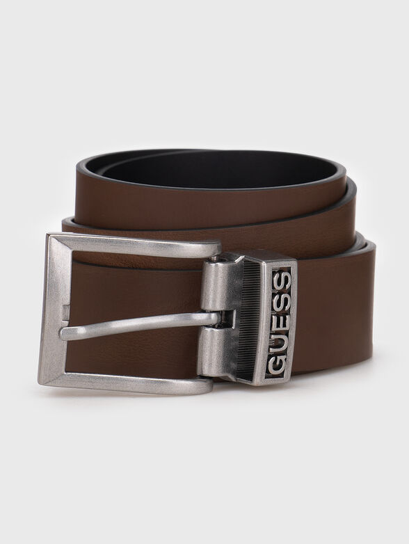 Reversible belt with two buckles - 2