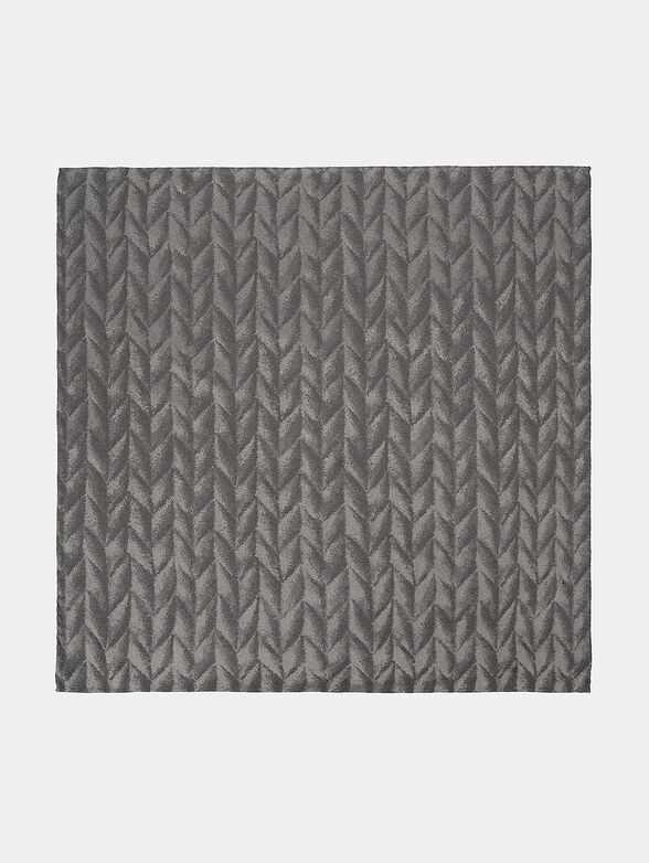 Green silk handkerchief - 1