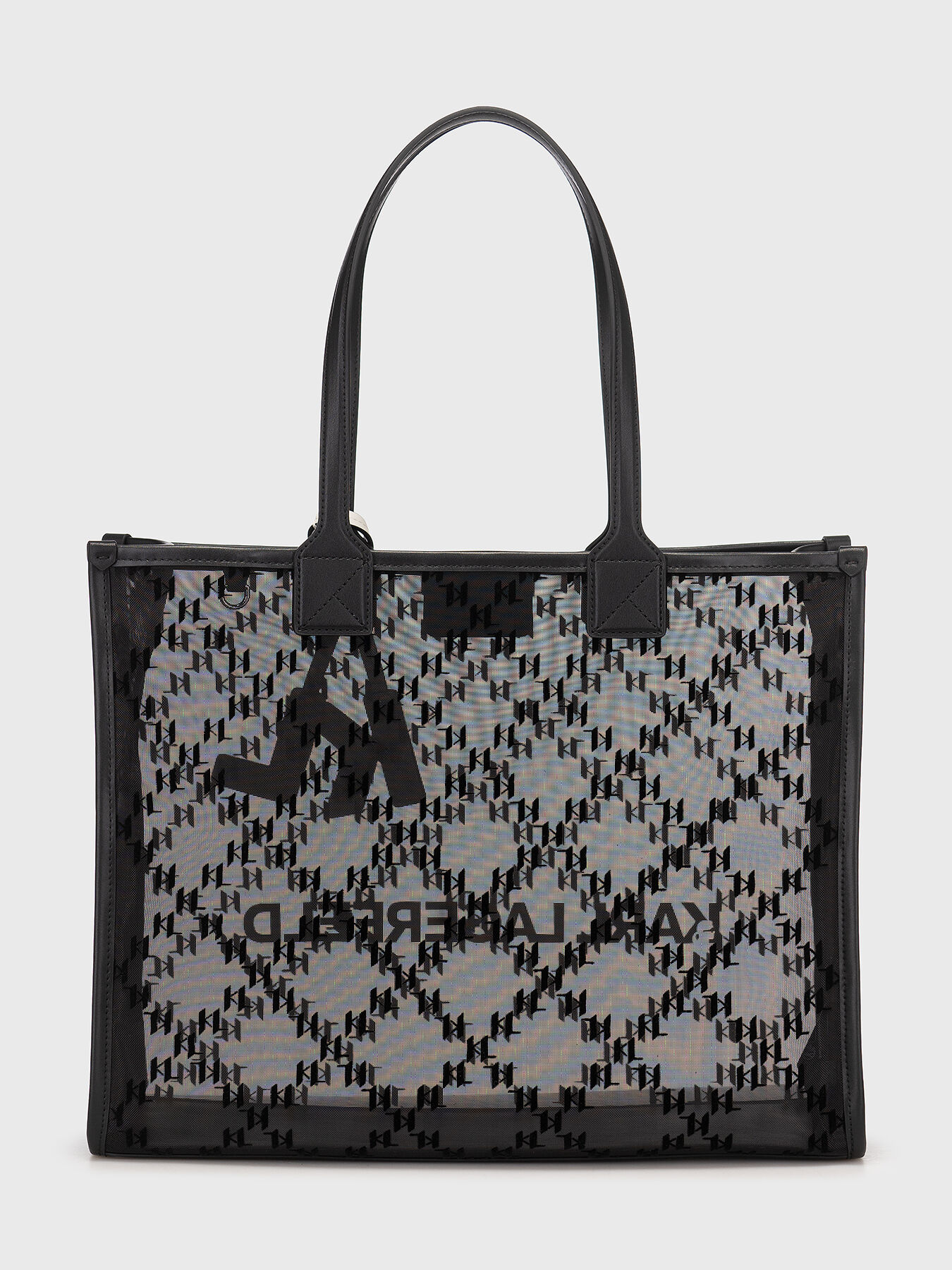 K/SKUARE shopper bag with sheer effect brand Karl Lagerfeld