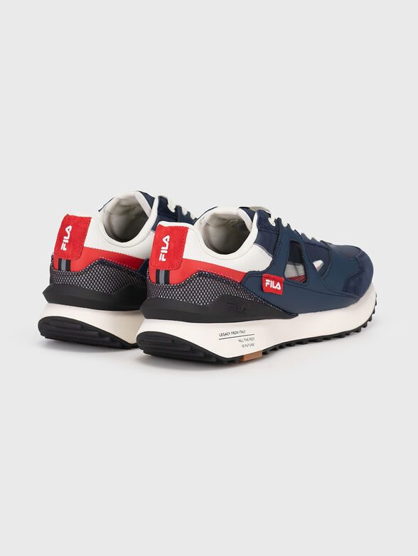 FILA CONTEMPO blue sports shoes with logo - 3