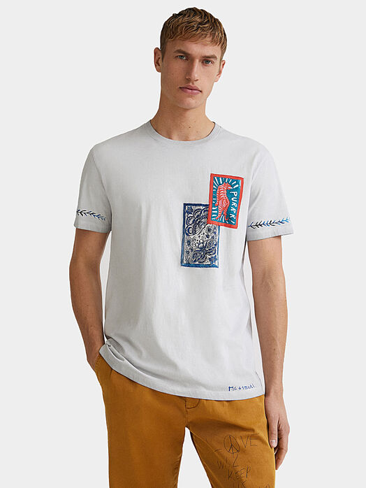 MATEO T-shirt with animal print