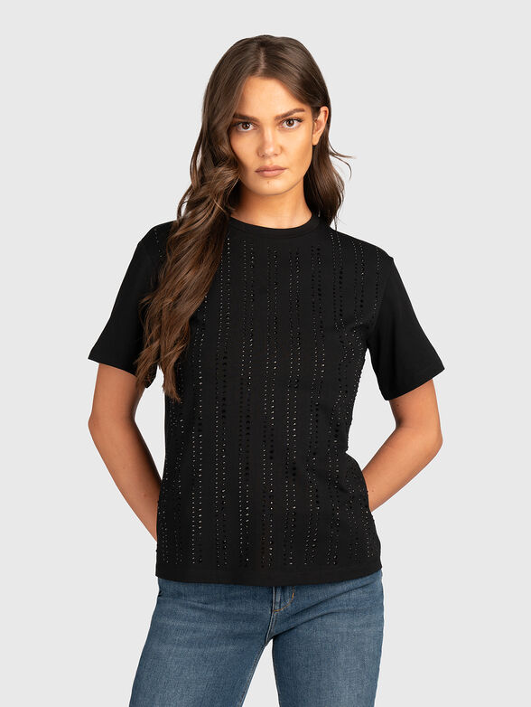 T-shirt with rhinestones - 1