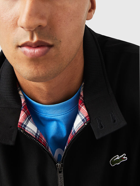 Beige jacket with logo detail - 6