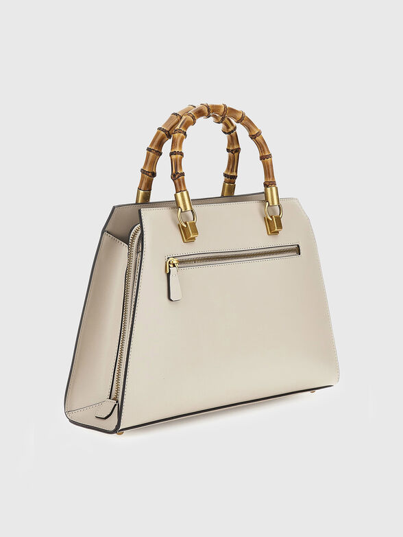 Чанта STEPHI с акцентна дръжка и лого - 2