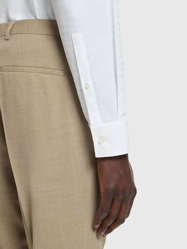 KENNO long sleeved cotton shirt - 5