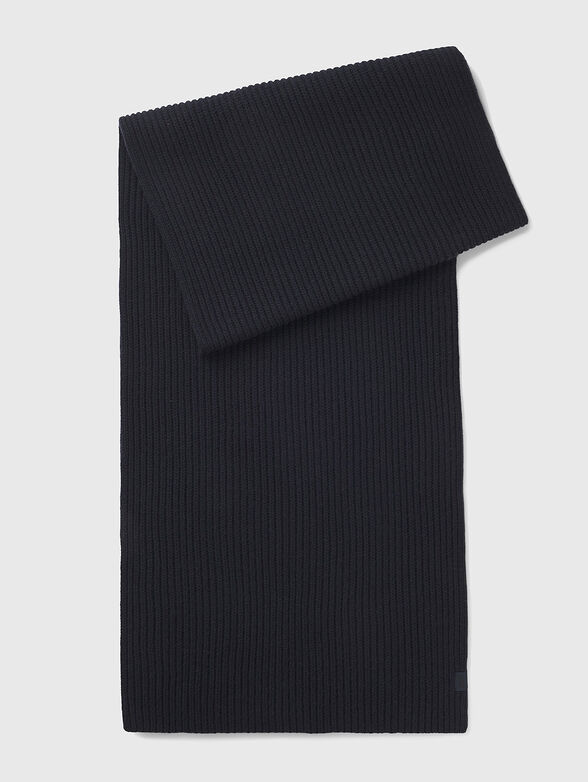 Wool and cashmere scarf - 1