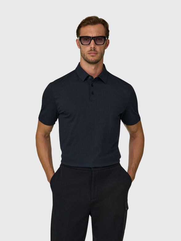 Black polo shirt - 1