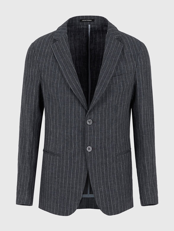 Linen grey jacket - 1