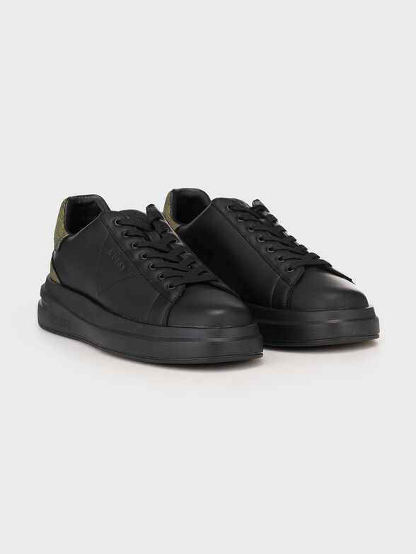 ELBA shoes with denim details - 2