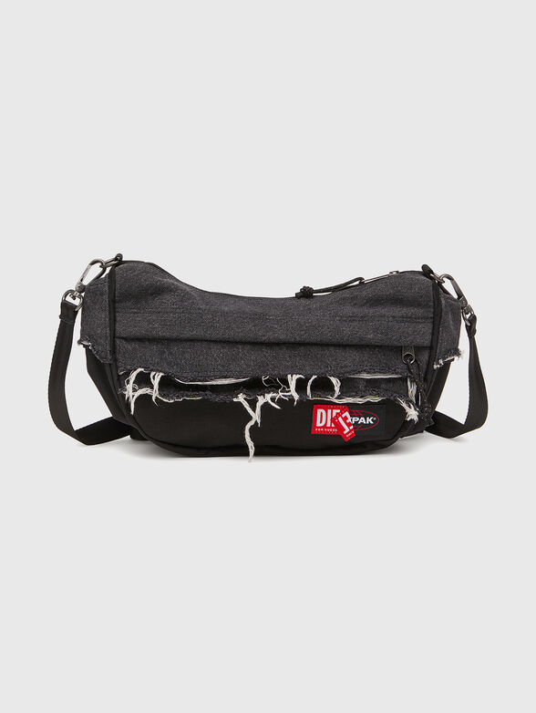 Unisex crossbody bag with removable strap - 1