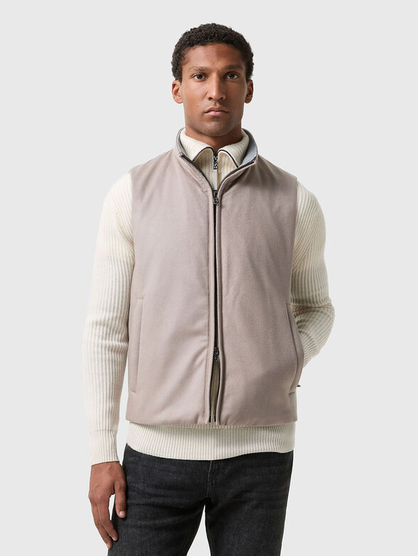 NERO cashmere vest - 1