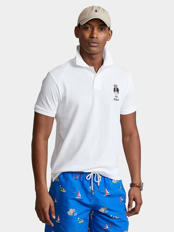 Polo shirt with POLO BEAR logo embroidery - 1