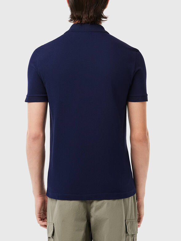 Slim-fit polo shirt in black - 3
