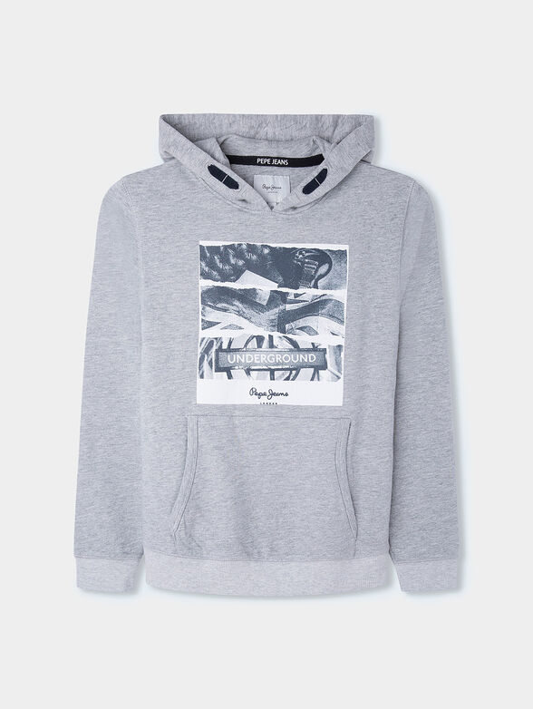ERIK sweatshirt with a hood - 1