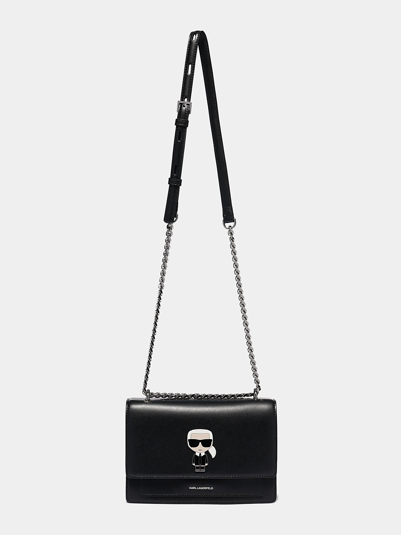 Karl lagerfeld ikonik shoulder bag hot sale
