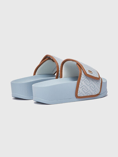 MYKONOS 04 platform sandals with monogram - 3