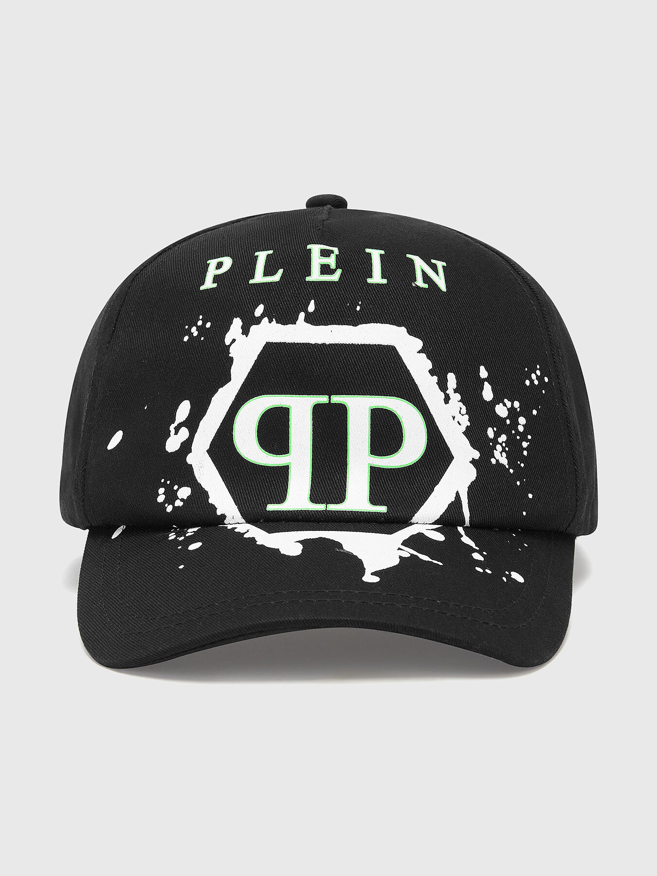 新しく着き Baseball cap with logo print brand PHILIPP PLEIN 帽子