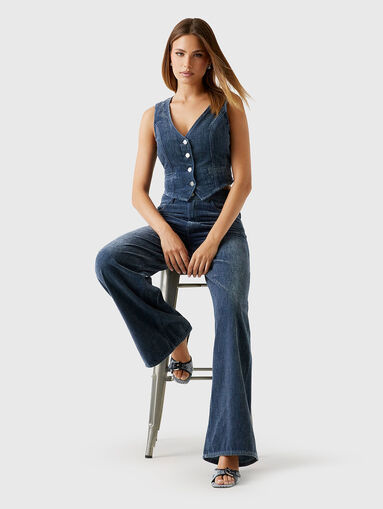 ADELE denim vest - 4
