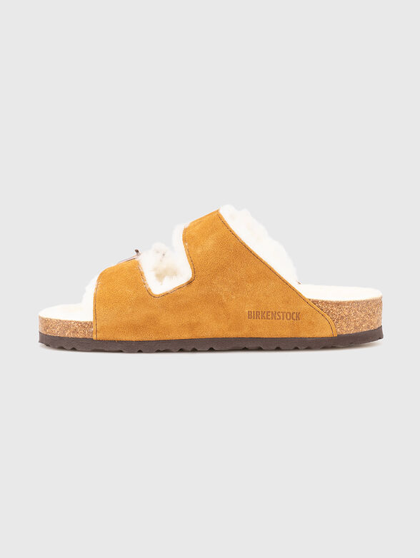 ARIZONA suede and leather sandals - 4