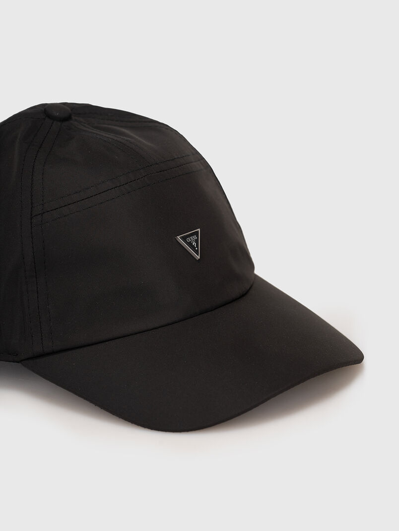 Black hat with triangular logo - 3