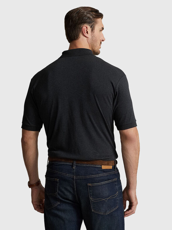 Polo shirt with embroidered logo - 3