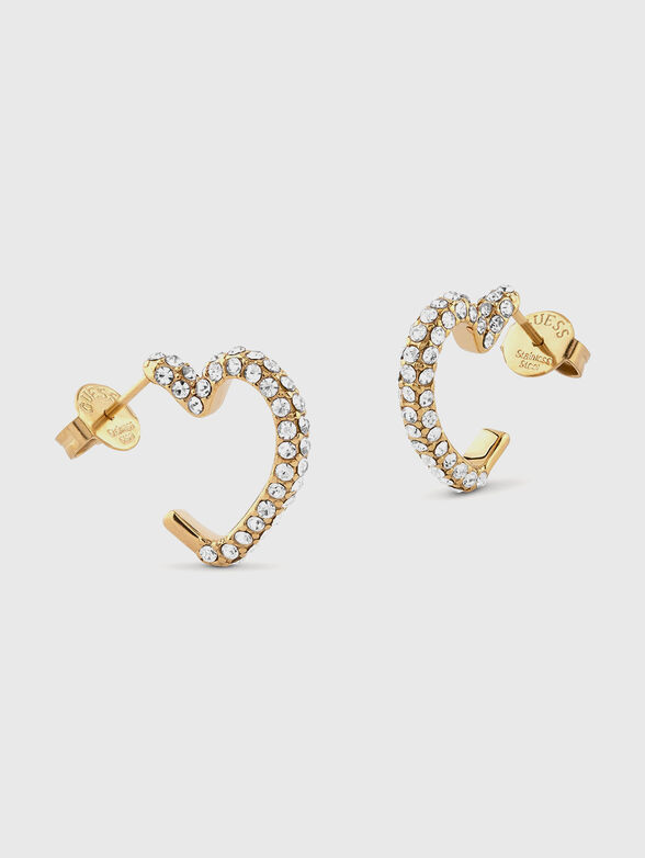 BELOVED rhinestones earrings - 1