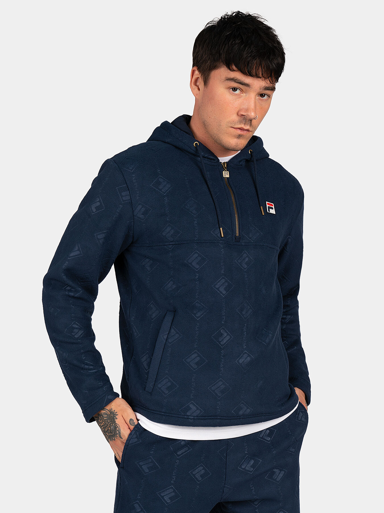 Fila royce discount zip hoodie