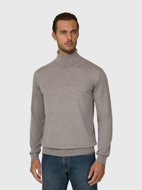 Turtleneck wool  sweater - 3