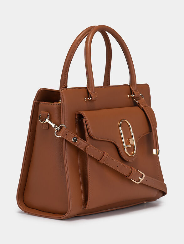 BOSTON bag with maxi logo detail - 4