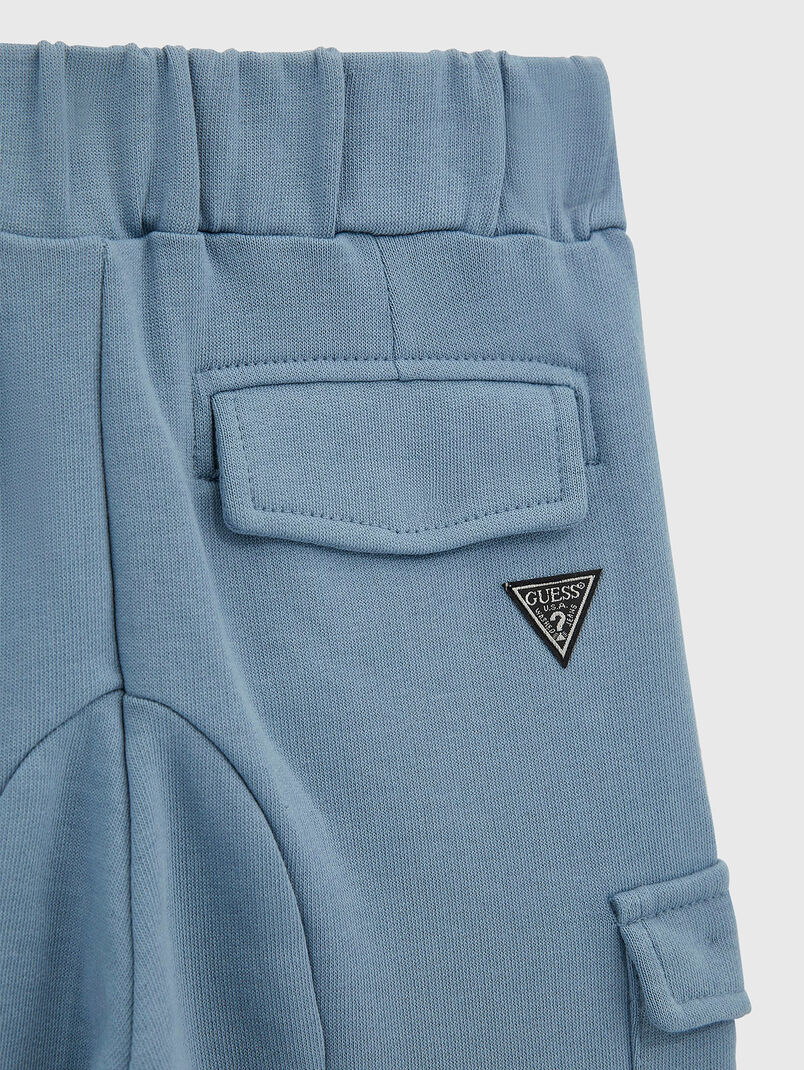 Cargo pants with logo detail - 3