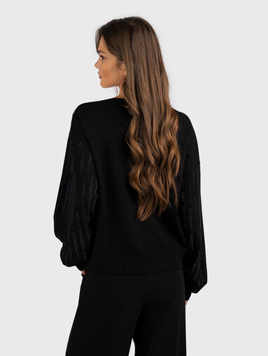 Sweater with rhinestones - 3