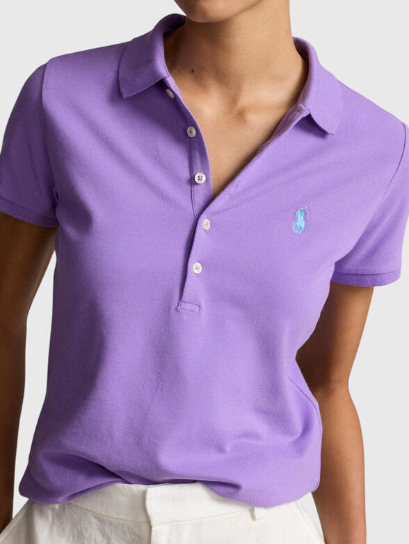 Polo shirt with logo accent - 4