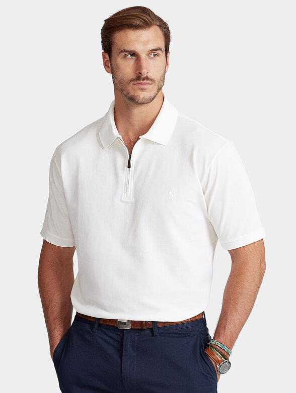 Polo-shirt with zip - 1