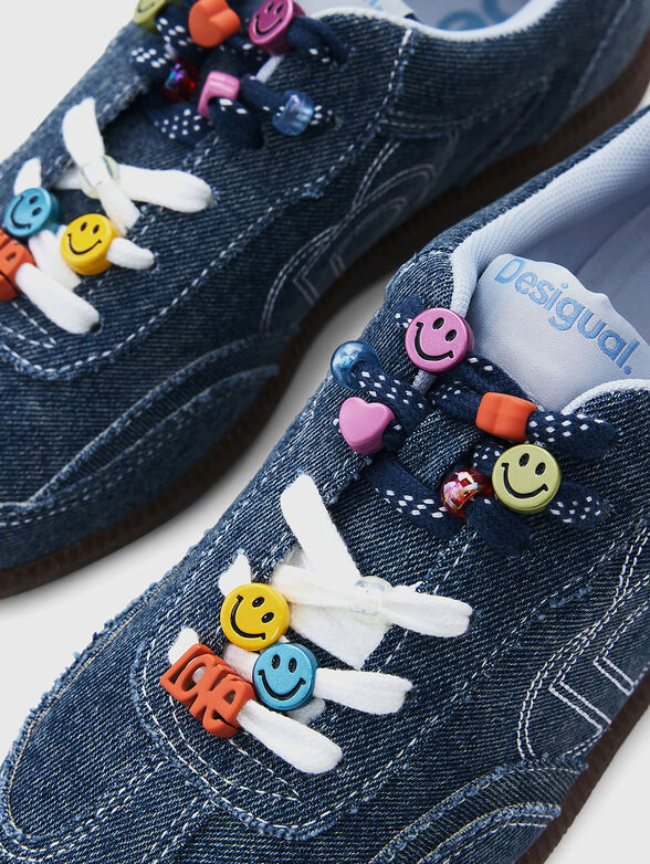 HERI denim sports shoes - 3