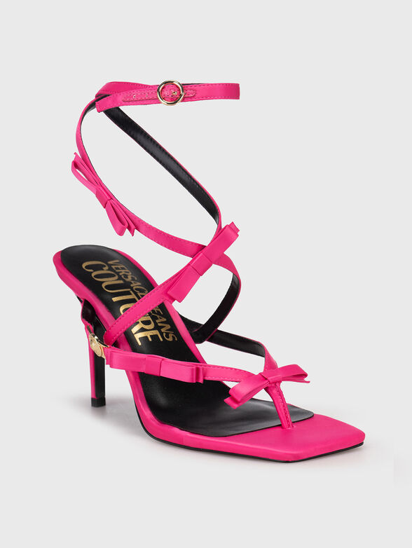 EMILY heeled sandals in black - 2